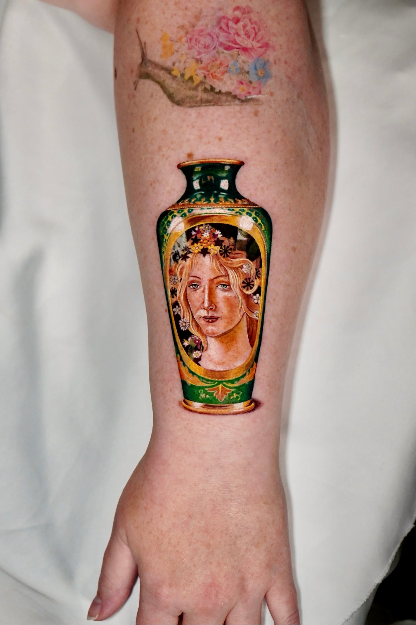 Tattooist Inks Fine Art Tattoo Designs of Famous Paintings in Art History